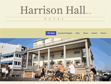 Tablet Screenshot of harrisonhalloc.com